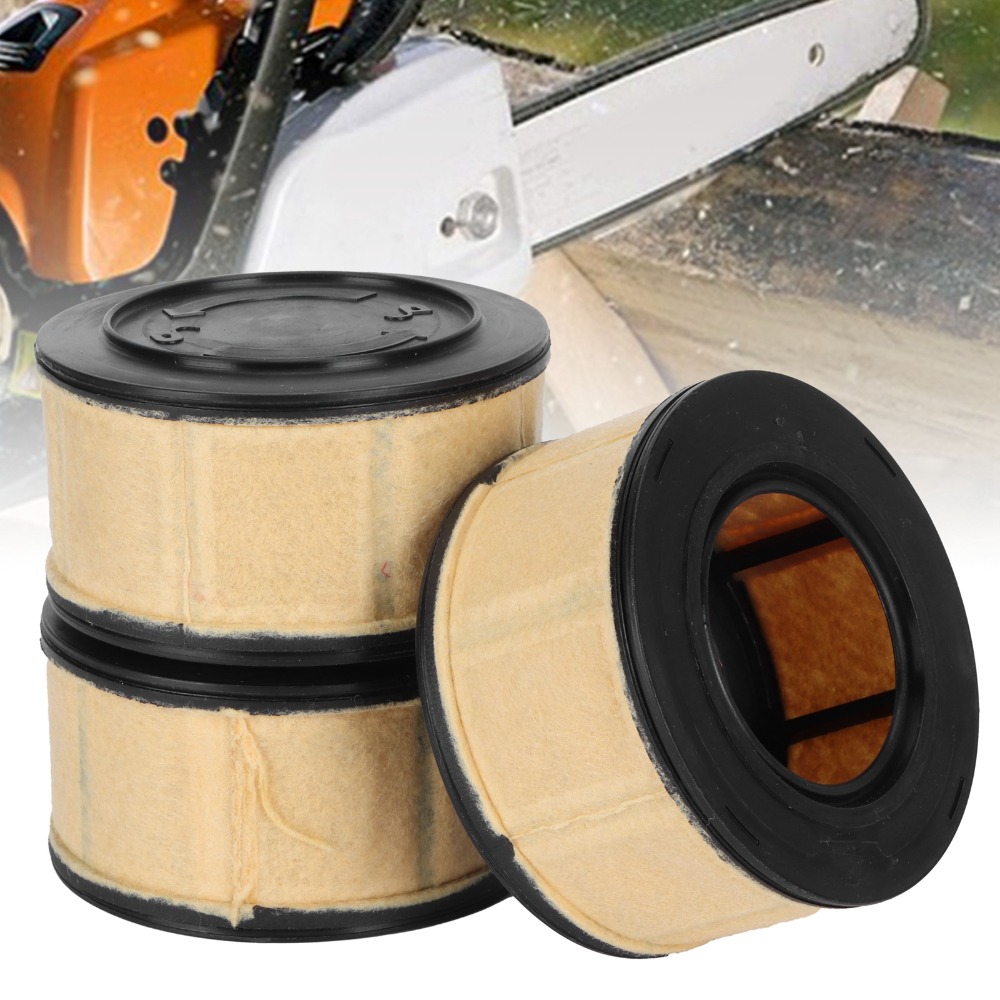 Stihl Chainsaw Ms311 - 3 Stück Beige Luftfilter Ersatz ABS