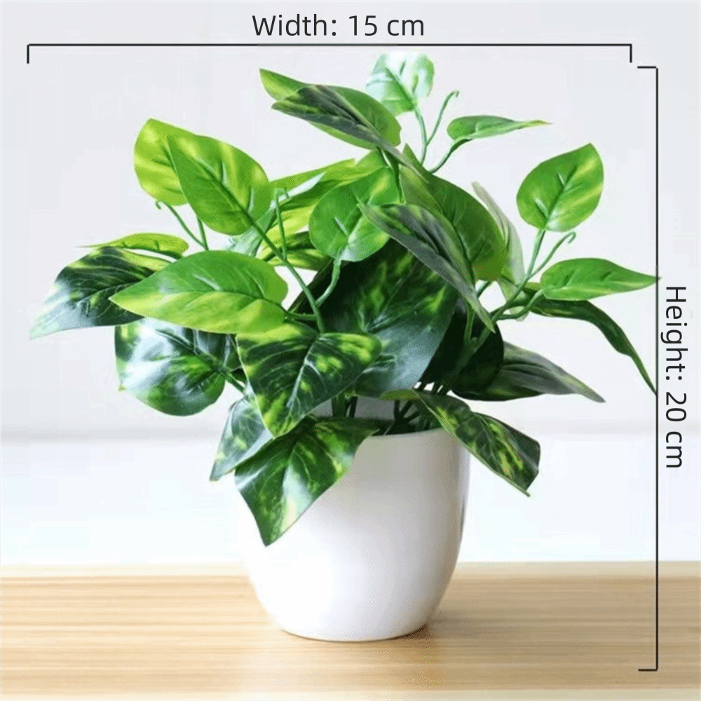 Bonsai Garden Ideas - Mini Künstliche Topfpflanzen Bonsai Tischdekoration Topfornamente