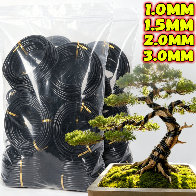 Bonsai Wire Aluminum - Bonsai-Draht Pflanzenstütze Eloxiertes Aluminium Bonsai-Trainingsdraht für