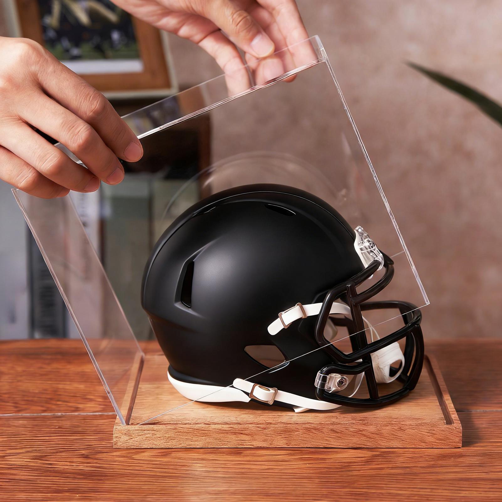 Vitrine für Fußballhelme, tran – Display Stand Wood Bewertung und Preis