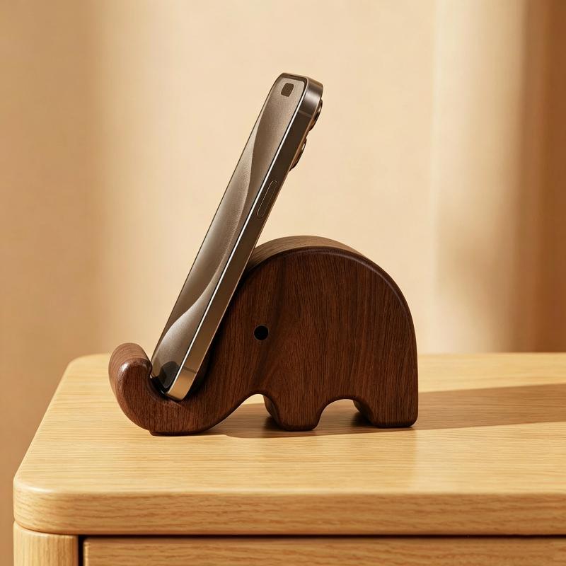 Einfacher Handyhalter aus mass – Display Stand Wood Bewertung und Preis