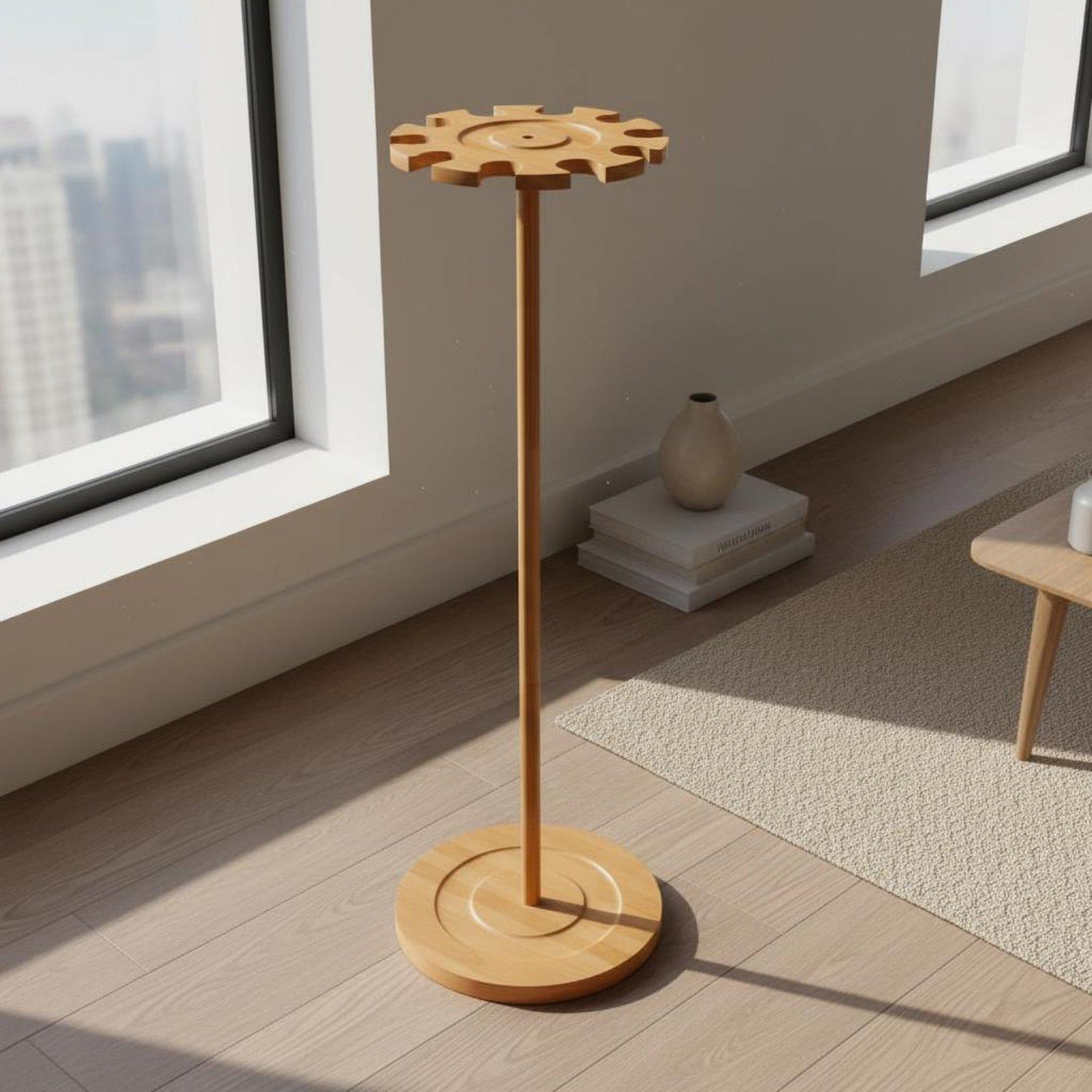 Platzsparender Holzständer für – Display Stand Wood Bewertung und Preis